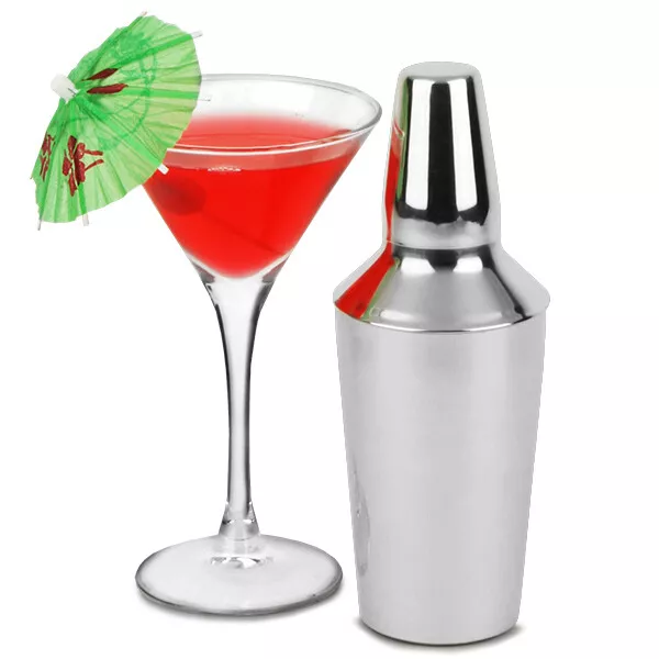 Manhattan Mini Cocktail Shaker 10oz | Cobbler Shaker