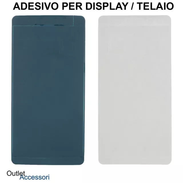 Adesivo Biadesivo Colla per Display Telaio 3M Schermo Huawei P20 LITE Originale