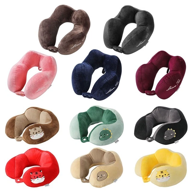 U-Shape Memory Foam Travel Pillow Neck Support Head Rest Car Plane Sleep Cushion