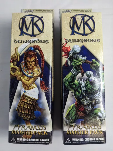 Mage Knight Dungeons Pyramid Booster Pack Board Game Minis *NEW SEALED* Wizkids