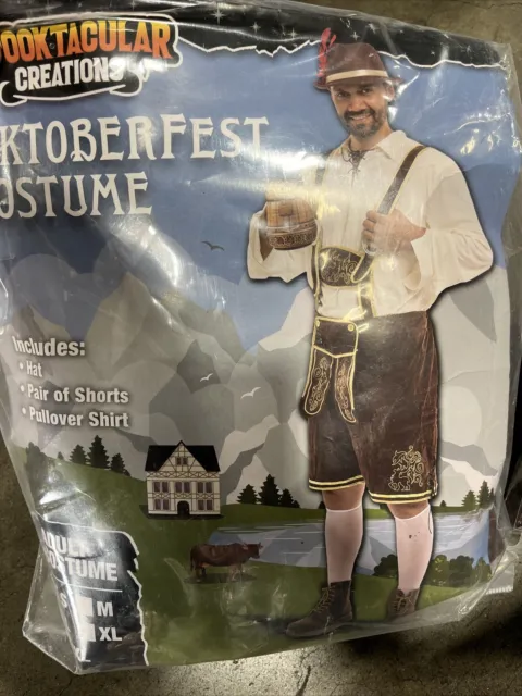 Spooktacular Creations Men's German Bavarian Oktoberfest Costume Set