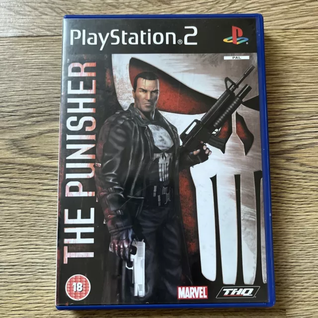 2004 The Punisher PS2 Playstation 2 PS2 Xbox PC Vintage Print Ad/Poster  Game Art