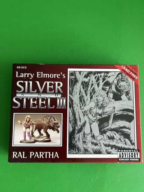 Ral Partha*Larry Elmore’s*SILVER STEEL III*Dungeons & Dragons*Metal Miniatures*