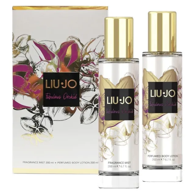 Cofanetto donna Liu Jo Fabulous Orchid fragrance mist 200ml + body lotion 200ml