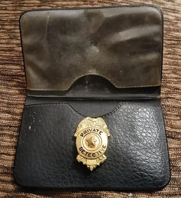 1970S Vintage Dothan Alabama Houston County Private Detective Badge