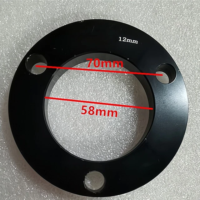 Lot De 2 Supports Universels Réglables Pour Phares Moto/ATV - Alliage Aluminium, Rotation 360°, Pour Tubes 20-38mm