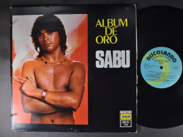 SABU Album De Oro LATIN LP DISCOLANDO ORIGINAL NM/M