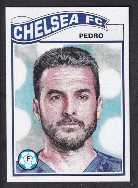 Topps Living - UCL Champions League # 90 Pedro - Chelsea
