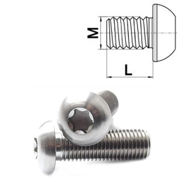 1EA ISO 7380 Ve In Tanio M5x6 M5x8 M5x10 M5x12 M5x14 M5x15 - Foto 11