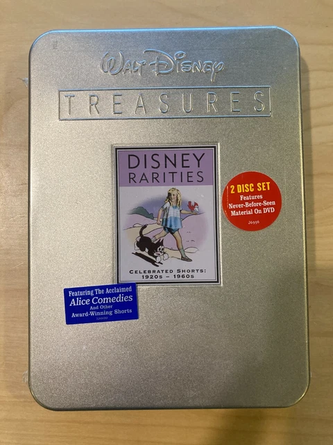 DISNEY TREASURES DISNEY RARITIES - CELEBRATED SHORTS: 1920s-1960s NEW ...