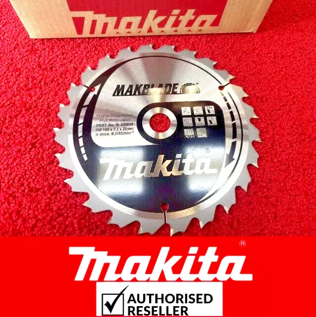 Genuine Makita B-08894 Stationary Saw Blade 190 x 20 x 24T For LS0714 LS0714X