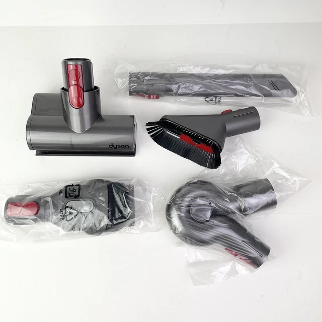 DYSON MINI MOTORIZED Vacuum Brush Head Attachments set of 5 V7 V8 V10