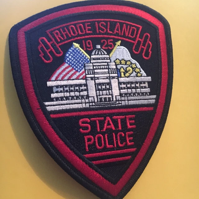 RHODE ISLAND STATE Police Rhode island state patrol state trooper Patch