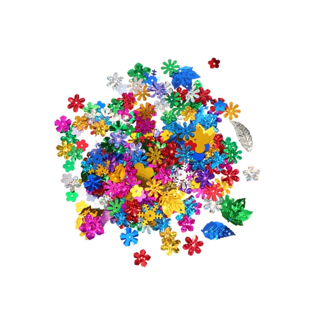 50 Grams Nativity Craft Winter Wedding Flower Confetti Round Colorful