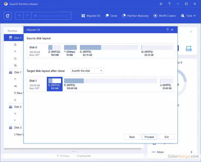 EaseUS Partition Master Professional 18.0 Current Version Convert MBR GPT NTFS 2