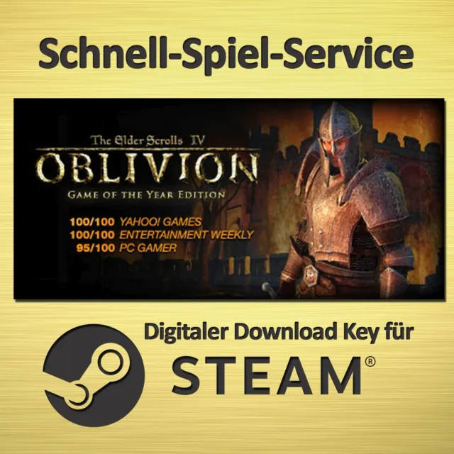 ⭐️The Elder Scrolls IV - Oblivion GOTY - PC - STEAM Key - BLITZVERSAND ⭐️