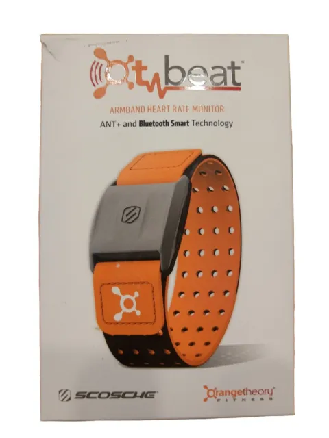 Orange Theory OT Beat Flex Armband Heart Rate Monitor Scosche With