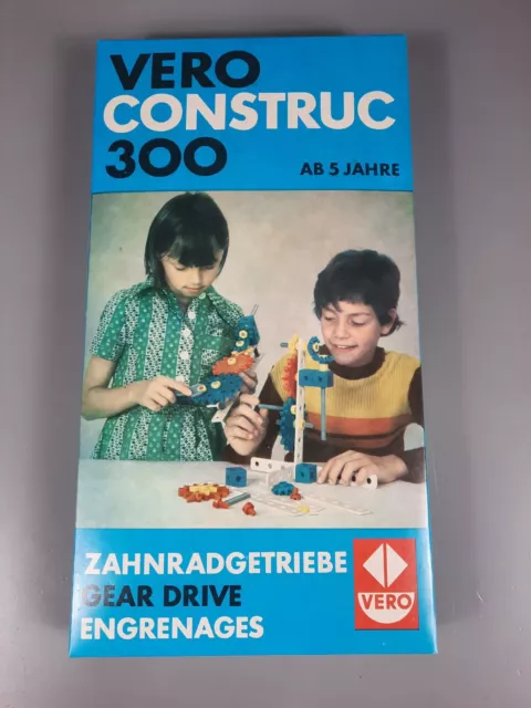 VERO Construc 300 Baukasten unbespielt DDR OVP Vintage 70er 80er Jahre