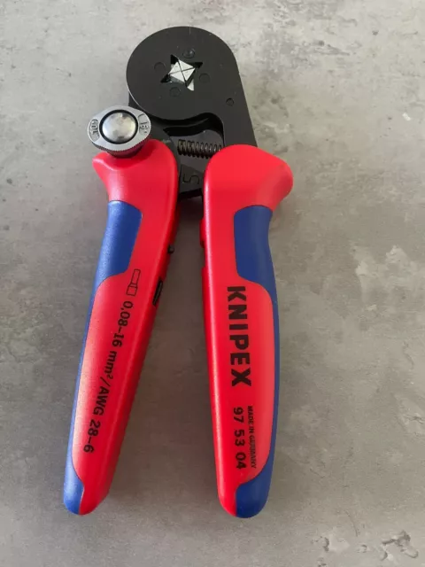 knipex crimpzange 97 53 04