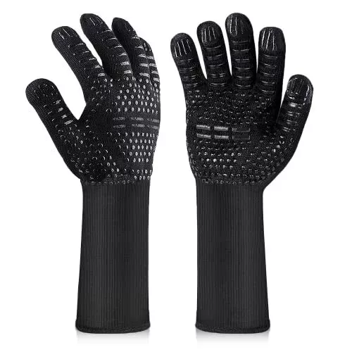 Guantes para Barbacoa Guantes para Horno, Guantes para Horno Resistentes al