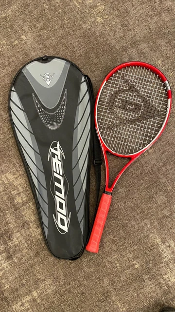 Soldes d'hiver 2026 : Raquette enfant Dunlop nitro 25 g0 - rouge/noir