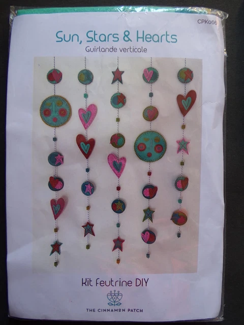 § kit feutrine DIY guirlande verticale