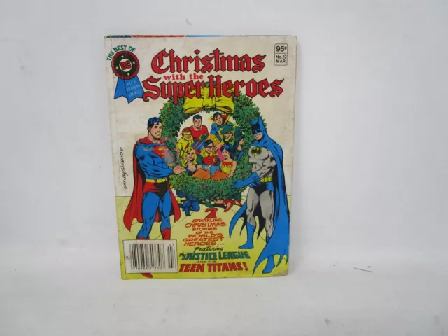 The Best of DC Blue Ribbon Digest Christmas with the Super Heroes Vol 4 No 22