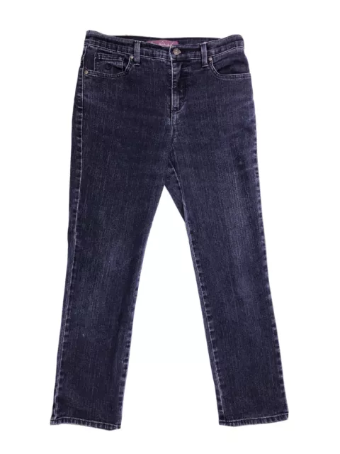 Gloria Vanderbilt Womens Indigo Rinse Jeans Amanda Style Some Stretch Size8P