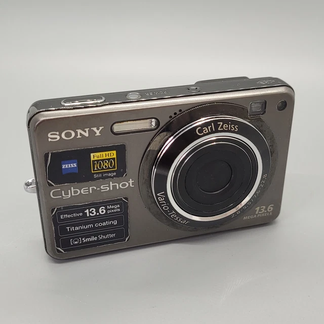 Sony Cybershot DSC-W300 13,6 megapixel fotocamera digitale compatta argento testato