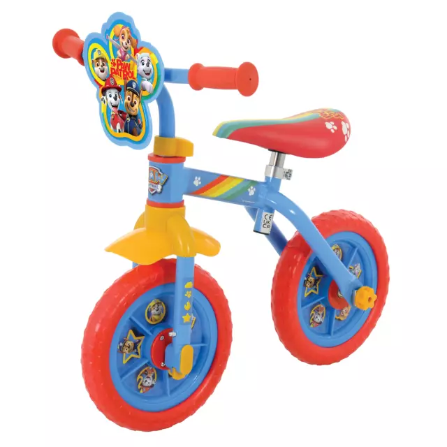 PAW PATROL 2-in-1 Enfants Entraînement Vélo 10 " (25cm) Amovible Stabiliseurs 2