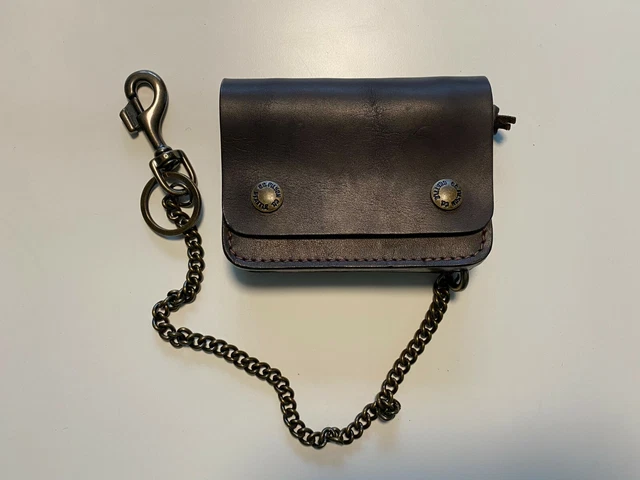 CC FILSON WORKSHOP Bridle Leather Chain Wallet NEW Heirloom