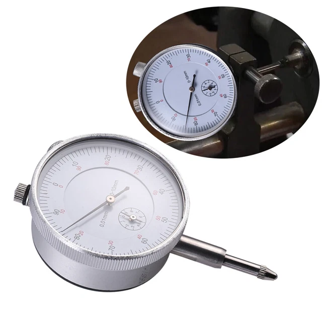 Mechanical Dial Indicator Precision Test Gauge Colodoil Silver Processes