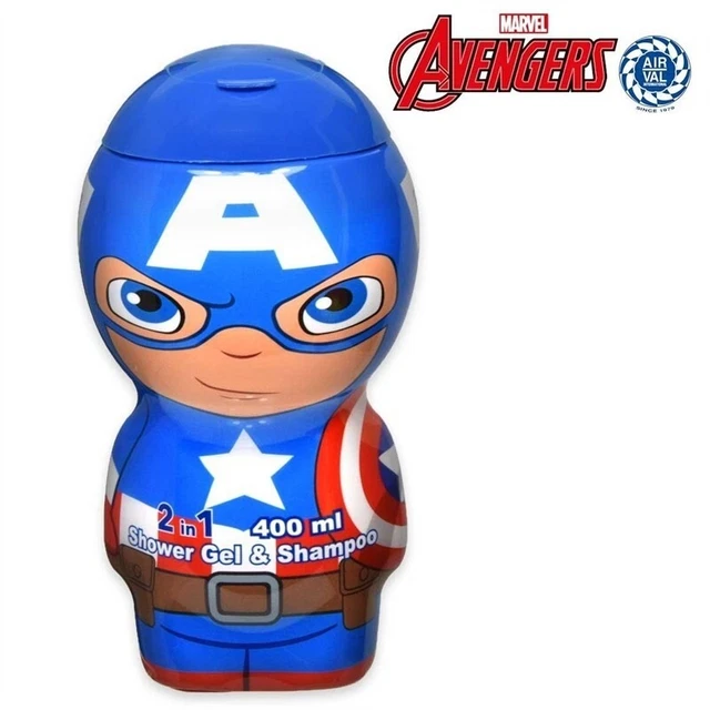 Idea Regalo Bambina Marvel shower gel & shampoo 400 ml 2 in 1