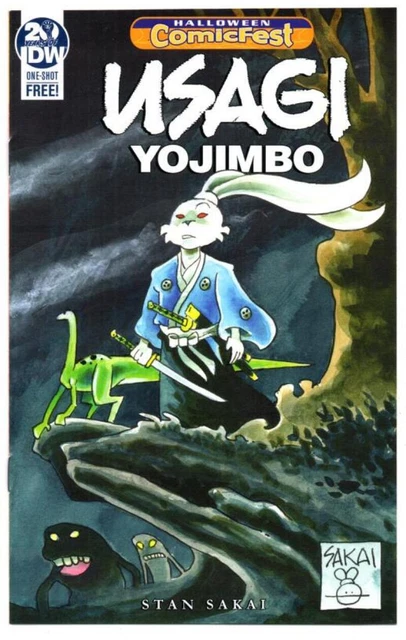 USAGI YOJIMBO #1 Halloween ashcan, Promo, 2019, NM Stan Sakai