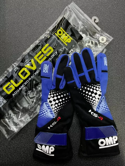 Kk02744E146006 Ks-4 Gloves Blu/Nero Tg. 6
