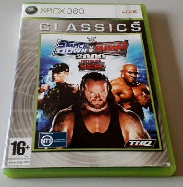 WWE SmackDown vs Raw 2008 [ Xbox 360 LT 3..0 ou RGH 3.0 ] | Brasil