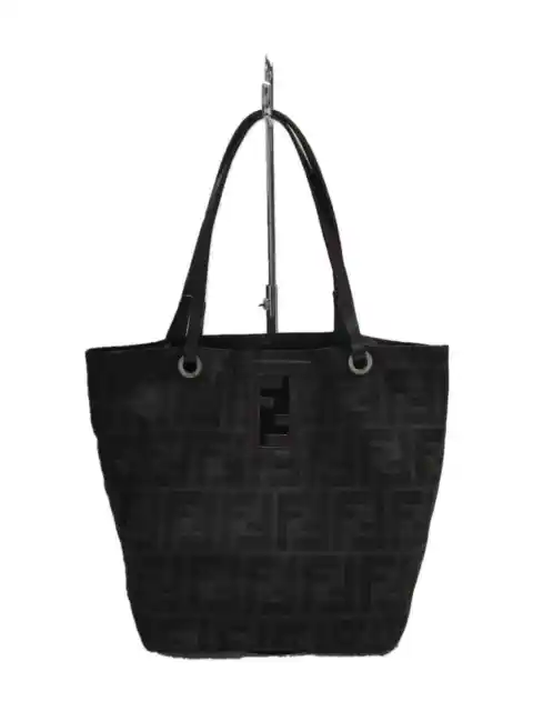 FENDI Zucca Braune Umhängetasche Mini-Einkaufstasche FF Gebraucht 240209N