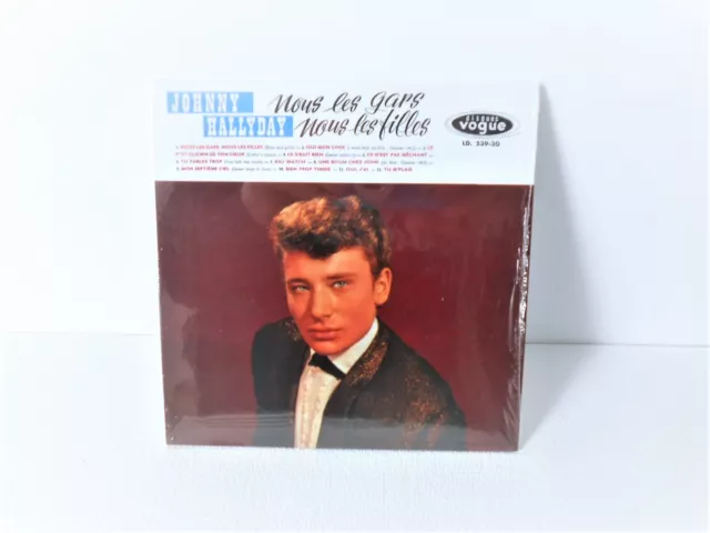 . Johnny Hallyday  cd " Nous les gars, nous les filles "   digipack