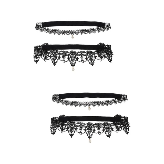 Giarrettiera Blu GIARRETTIERE BALLO IN Pizzo Matrimonio Giarrettiere Per Sposa 87310 - Foto 7