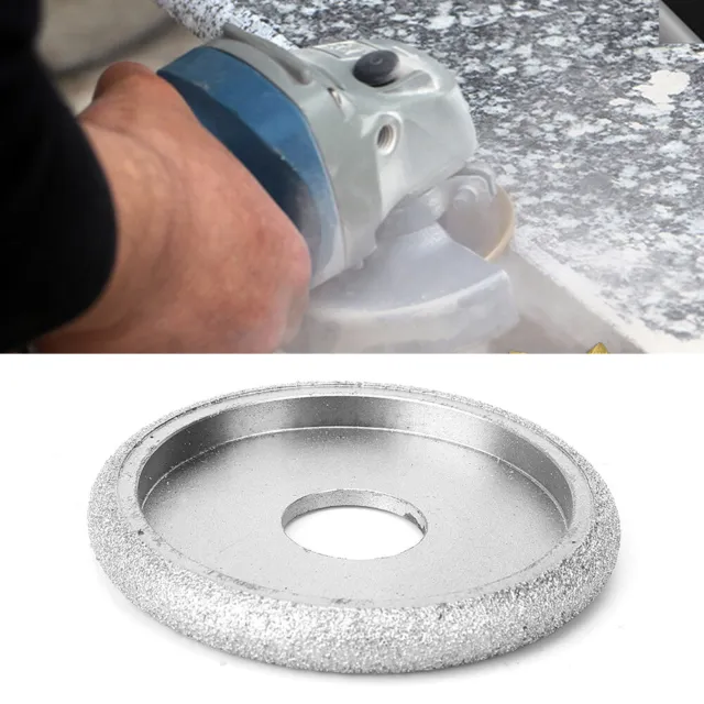 7.3cm Brazed Grinding Wheel Abrasive Wheels For Stone Ceramic Glass