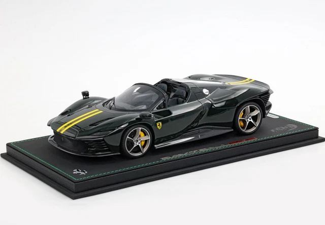 Looksmart Ferrari Daytona SP3 – échelle 1/43, Finition Avio Metal, LS535SE, Neuve