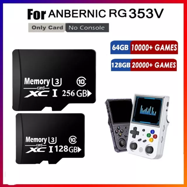 Game Card For Anbernic RG405V Handheld TF Memory All Emulator Pre-installed  Games Classic Retro 1Tb 512G 256G PS2 PSP portable - AliExpress