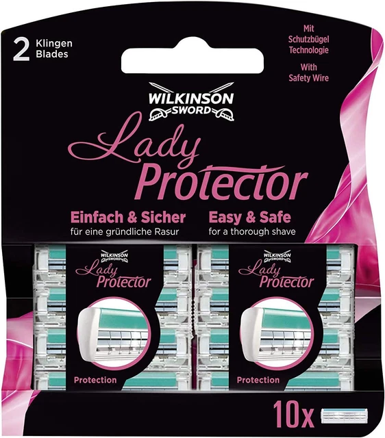 Wilkinson Sword Lady Protector Rasierklingen Für Damen Rasierer, 10 St