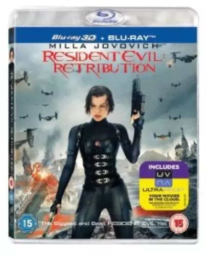 Resident Evil: Retribution Blu-Ray (2013) Milla Jovovich, Anderson (DIR) cert
