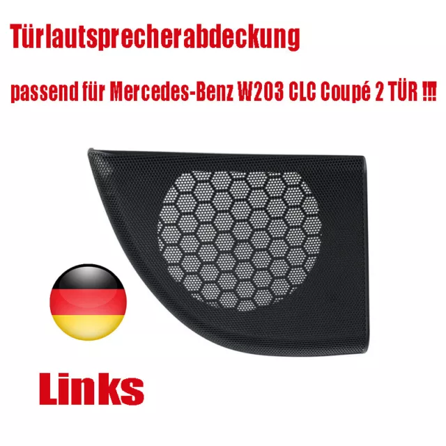 Vorne Links Abdeckung Lautsprecher Blende Cover Für Mercedes Benz