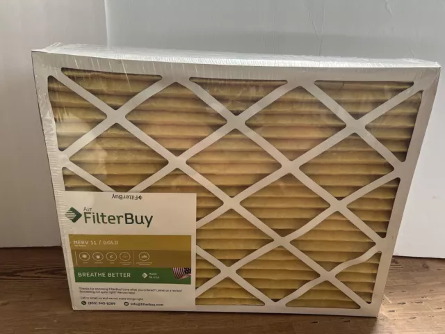 Filterbuy 20x25x1 Pleated Air Filters, Replacement for HVAC AC Furnace 8 Pack