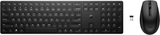 HP 650 kabellose Tastatur + Maus, QWERTZ Layout, 4.000 DPI, USB Dongle, 3 Tasten