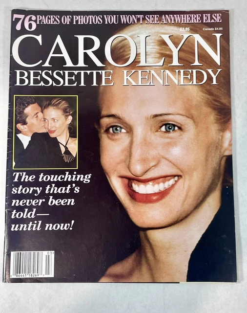CAROLYN BESSETTE KENNEDY Memorial Magazine 1999 SELTEN EUR 48 19 carolyn-bessette-kennedy-memorial-magazine-1999-selten-eur-48-19