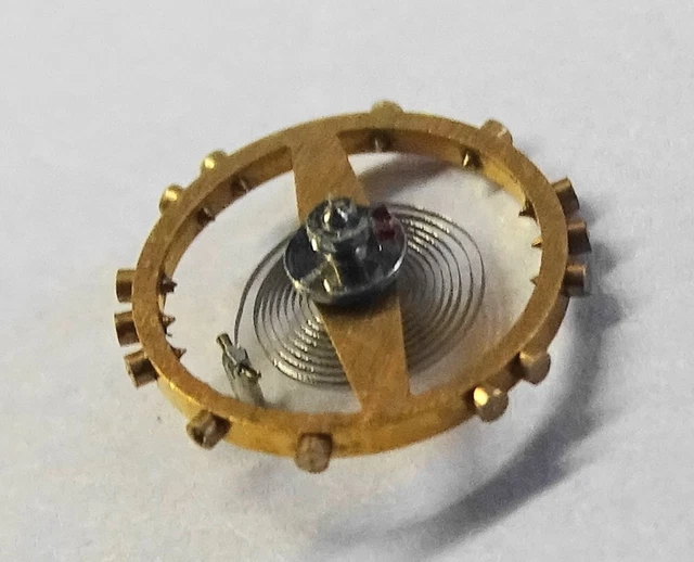 Spiral De Balancier Montre Jeambrun – 5 1/2 à Cylindre – Pièce Horlogerie