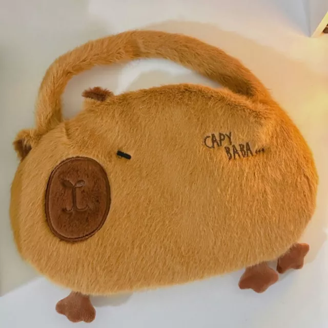 FUNNY CAPIBALA CROSSBODY Bag Cartoon Tote Bag New Capybara Plush ...